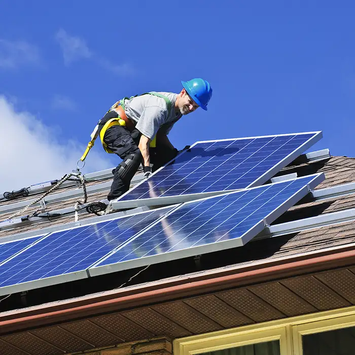 solar roof installation in Colorado